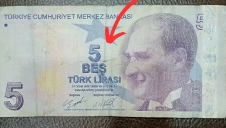 5 TL’lik Bu Hatalı Basım 21.500 TL Değerinde, Hala Dolaşımda