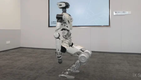 Çin’in İnsansı Robotu Hassas Çömelme Hareketleri ve 360° Bacak Rotasyonları Yapabiliyor