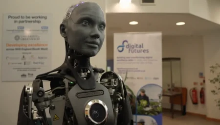 Dünyanın En Gelişmiş İnsansı Robotu Ameca İlk Kez Halkla Buluştu